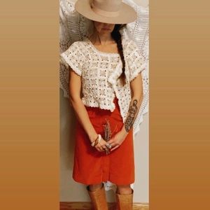 Vintage Corduroy Skirt